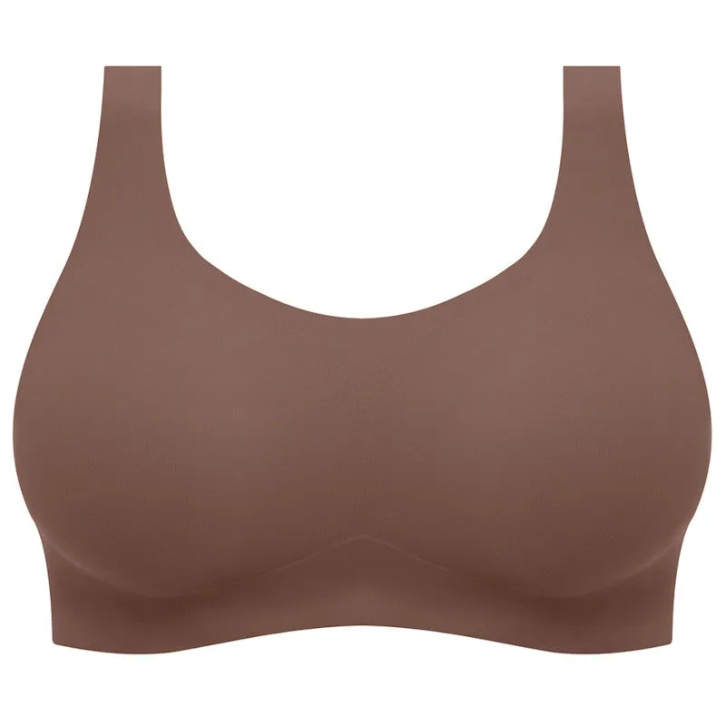 Smoothease Bralette Coffee Roast Brown - Fantasie