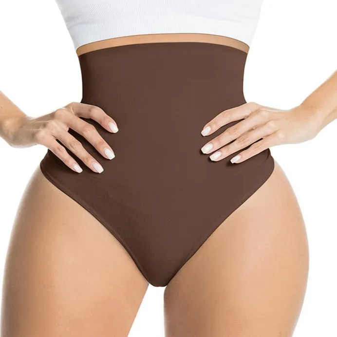 Sonryse CH004SL | Seamless Strapless Shapewear High Waisted Thong