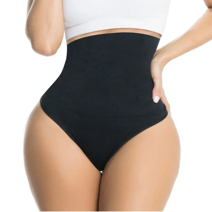 Sonryse CH004SL | Seamless Strapless Shapewear High Waisted Thong