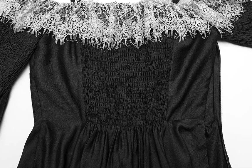 Sweet Girl | OFF-SHOULDER CHIFFON DRESS*