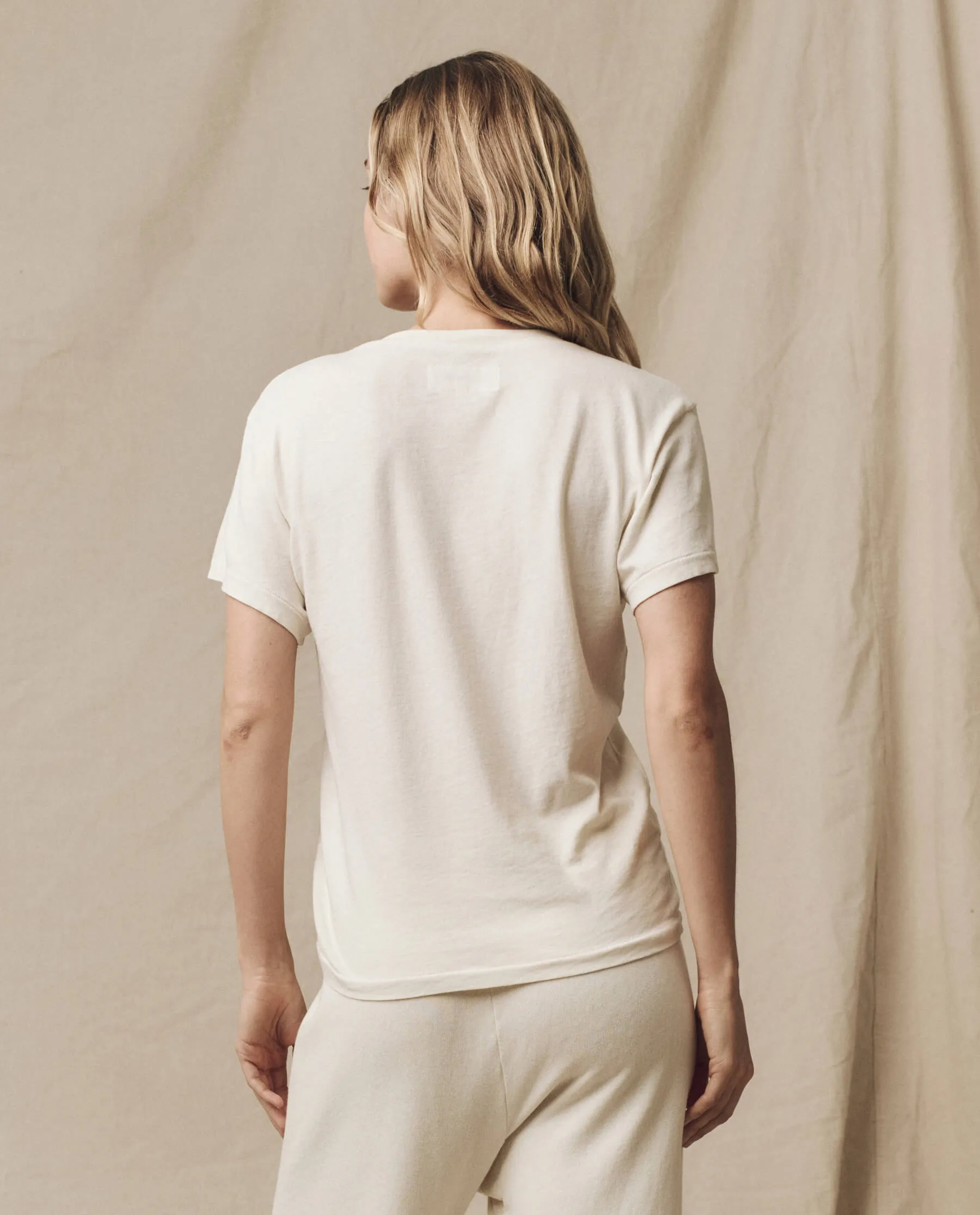 The Great Slim U neck Tee