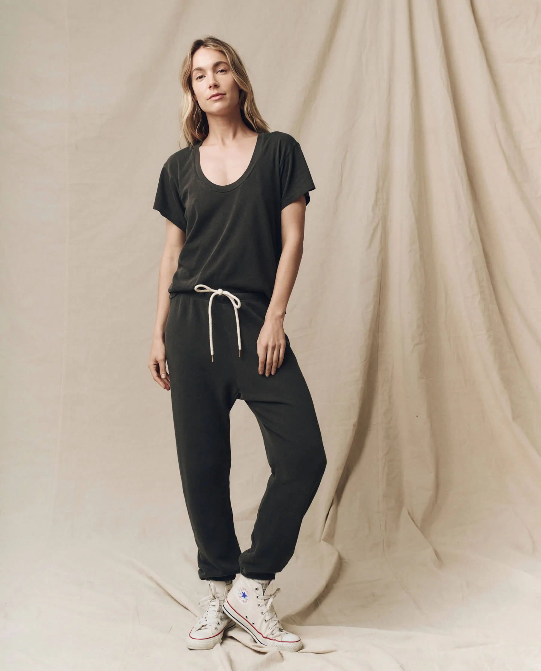The Great Slim U neck Tee