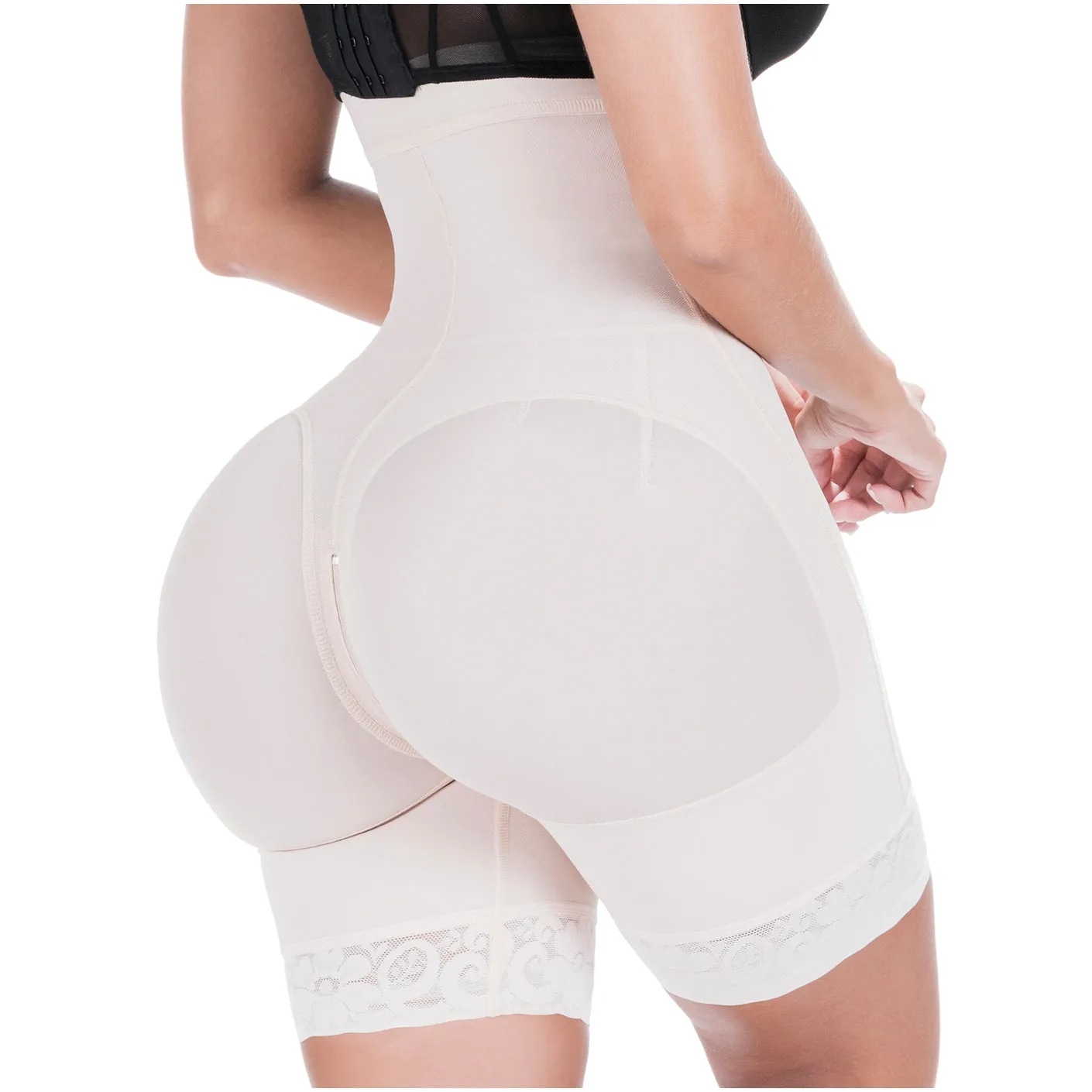Tummy Control Shapewear Shorts Fajas Colombianas Moldeadoras Levanta Cola Sonryse 072BF