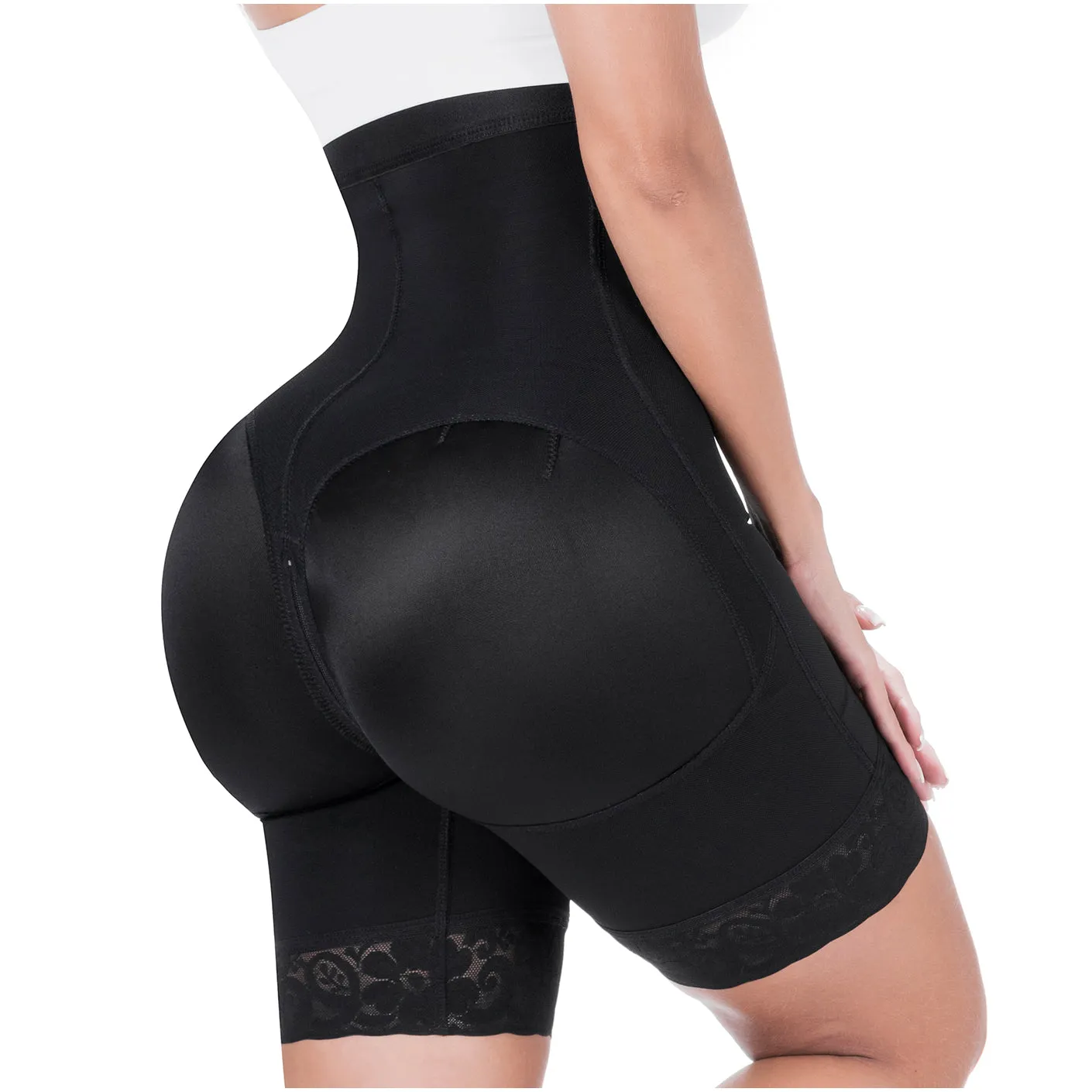 Tummy Control Shapewear Shorts Fajas Colombianas Moldeadoras Levanta Cola Sonryse 072BF
