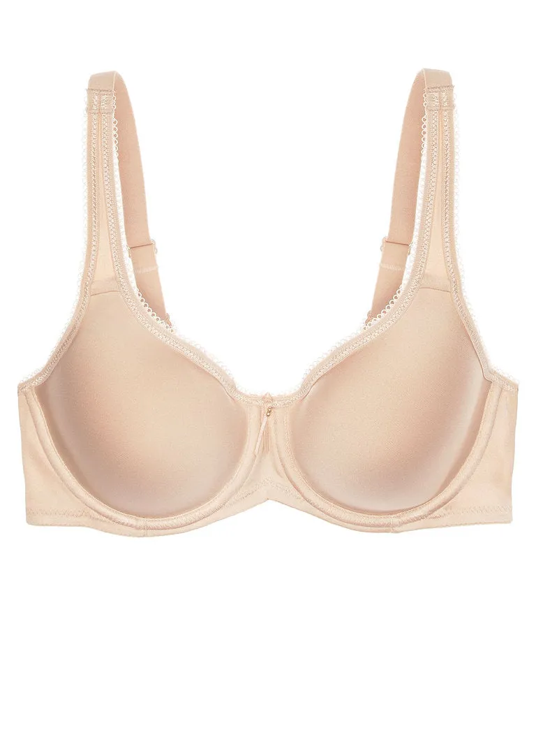 Wacoal Basic Beauty Contour Spacer Full Figure Underwire Bra, Nude