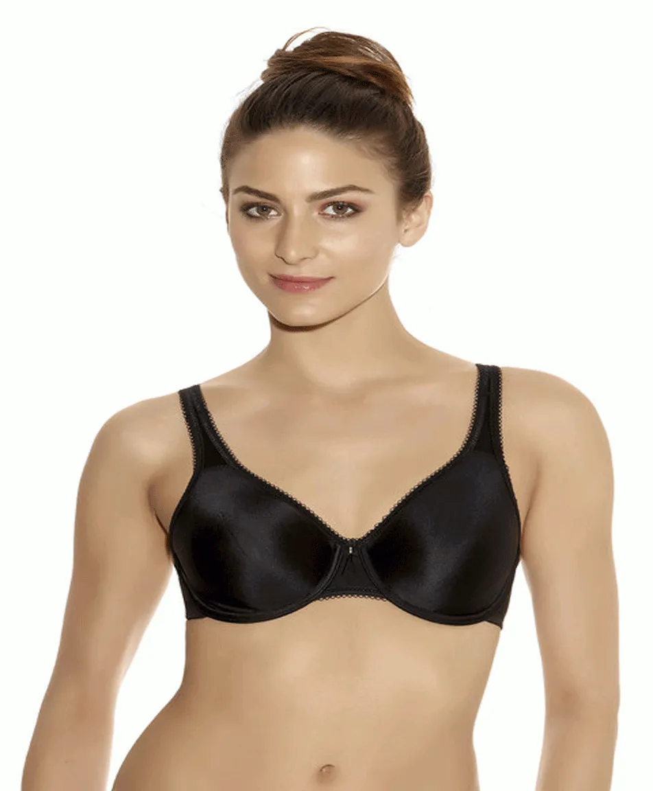 Wacoal Basic Beauty Full Figure Underwire Bra, Black | Black Wacoal Basic Beauty Bras