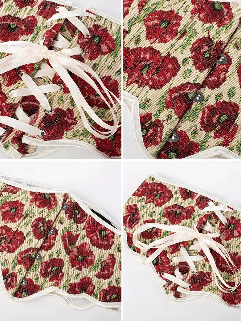 Women Renaissance Belt Lace-up Body Shape Waistband