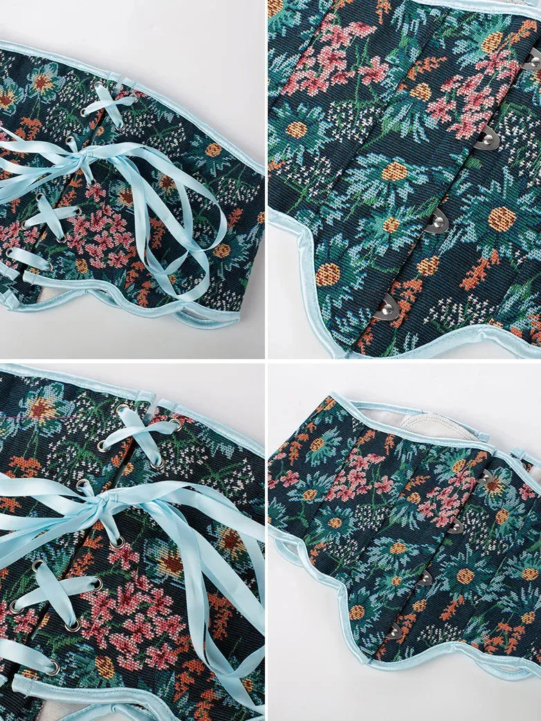 Women Renaissance Belt Lace-up Body Shape Waistband