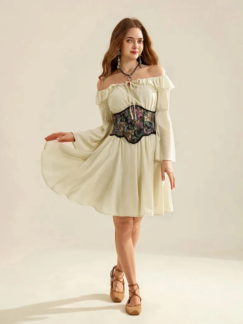Women Renaissance Belt Lace-up Body Shape Waistband