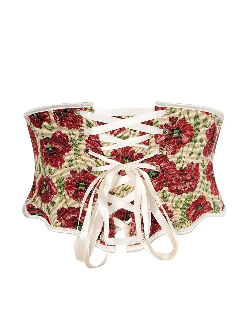 Women Renaissance Belt Lace-up Body Shape Waistband