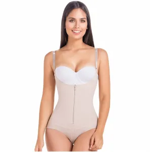Women Tummy Control High Compression Shapewear Bodysuit MariaE 9415
