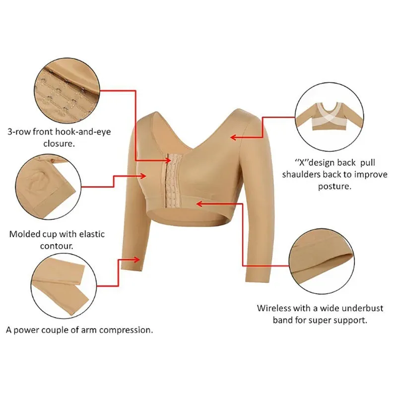 Women's Three-Breasted Posture Correction Fitness Vest