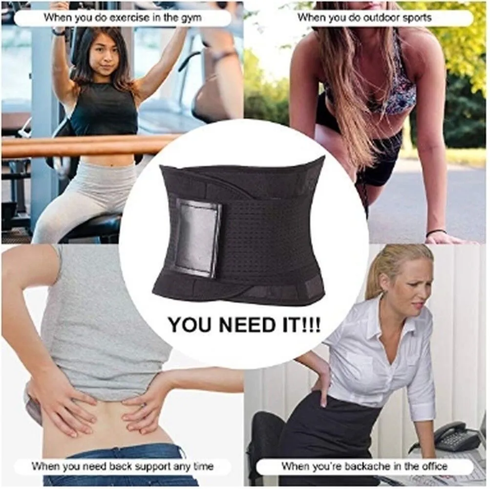 Women's Waist Trainer Belt Sport Girdle Shaperwear Waist Cincher