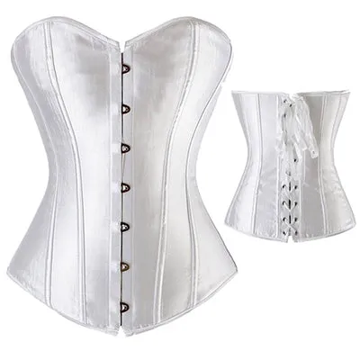 X Sexy Women steampunk clothing gothic Plus Size Corsets Lace Up boned Bustier Waist Cincher kopcet Body shaper corselet S-6XL